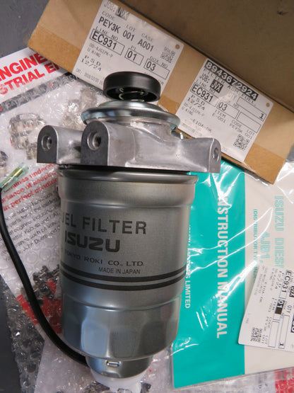 Isuzu 4JB1T 4JG1 4LE1 4LE2 Fuel Filter & primer 8943672924