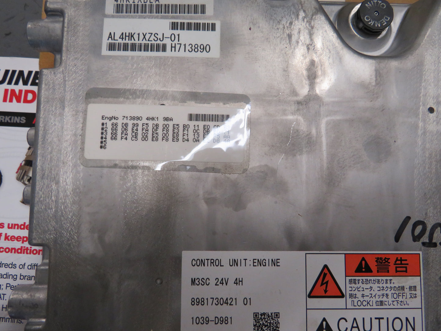 Isuzu/JCB ECU/ECM 8981795590 4HK engine control unit Transtron