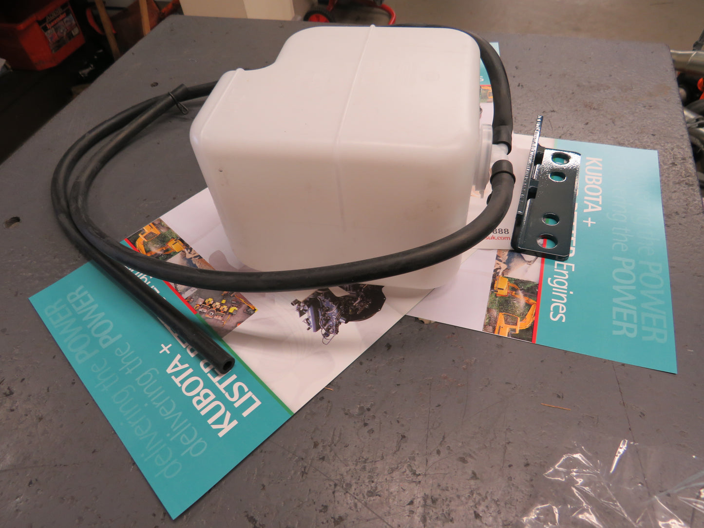KUBOTA V1505 COOLANT EXPANSION TANK KIT
