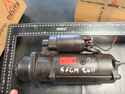 Deutz 04300286 starter motor BF4M2011 24volt 4 kW 9 tooth