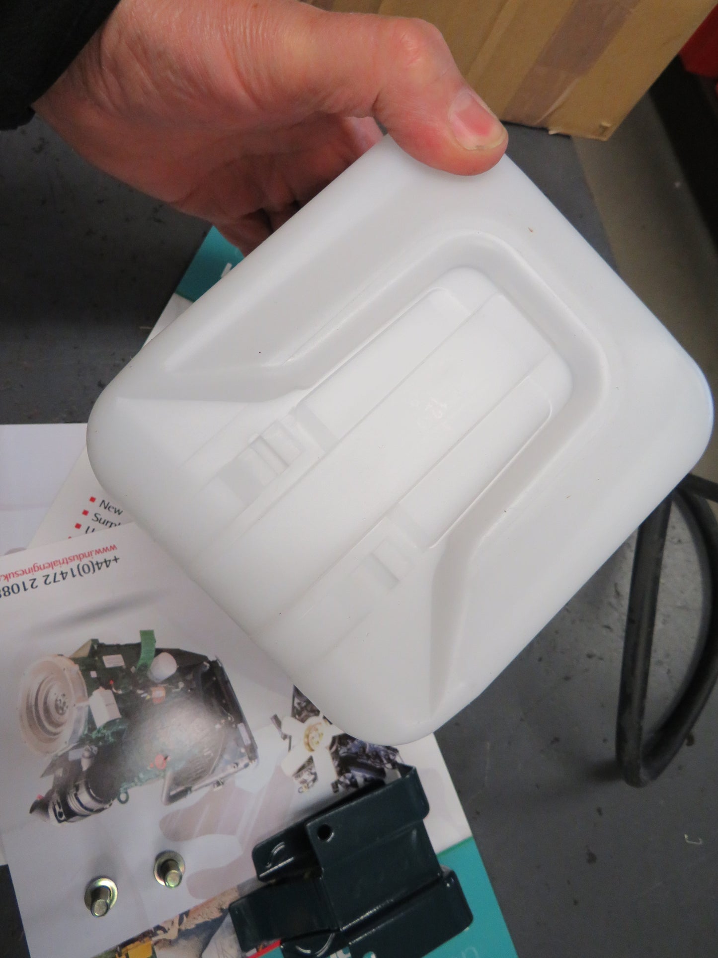 KUBOTA V1505 COOLANT EXPANSION TANK KIT