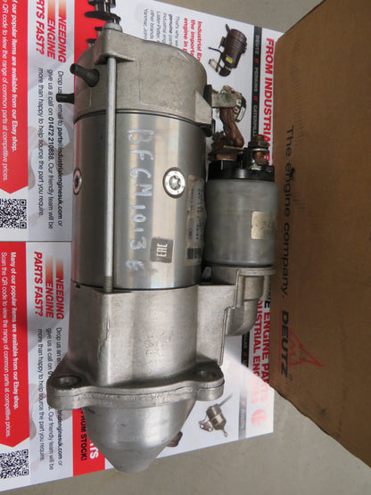 Deutz BF6M1013 starter motor 24 volt Bosch 001263008 19-11-22-10 Good used