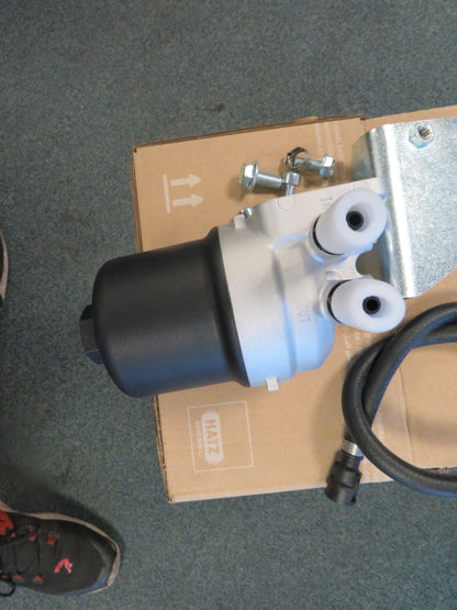 Hatz 026646502 fuel filter assembly diesel filter & bracke