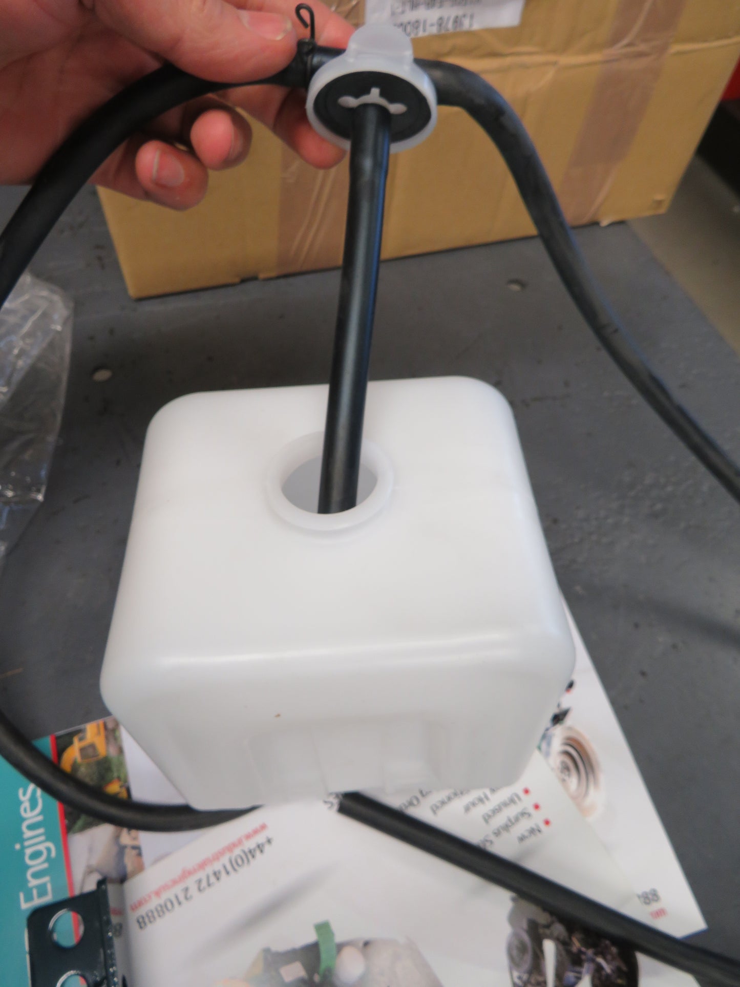 KUBOTA V1505 COOLANT EXPANSION TANK KIT