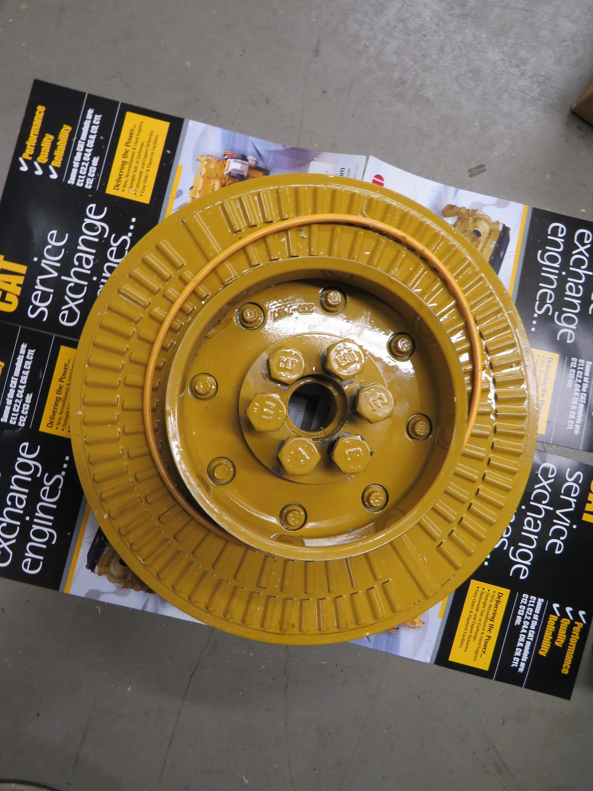 Cat C13 crankshaft pulley kit 179-0092 230-7167 353-0468 208-9619