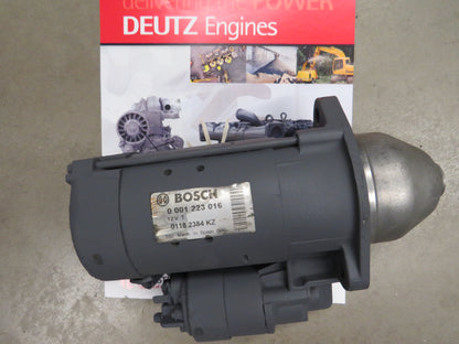 Bosch/Deutz 1011 starter motor 2 bolt 9 tooth 12v 001223016 Used/tested