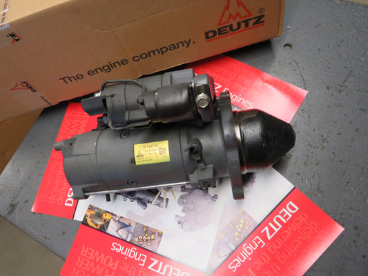 Deutz Starter motor 01183714 12v 4 kW TCD3.6 TCD2013L6 4.1 6.1 7.8 only