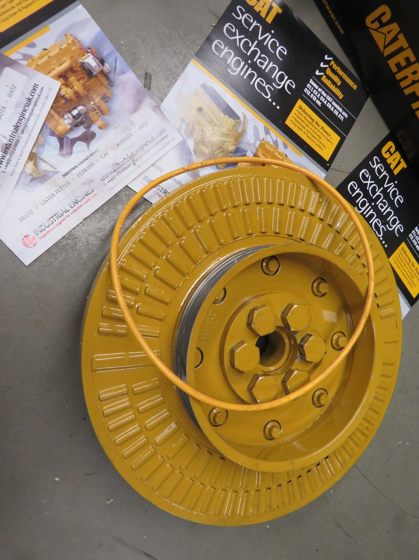 Cat C13 crankshaft pulley kit 179-0092 230-7167 353-0468 208-9619