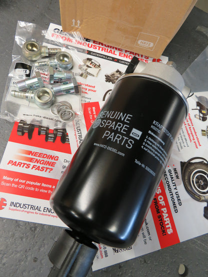 Hatz 000002528300 Diesel Fuel prefilter assembly 3H50TCR & others