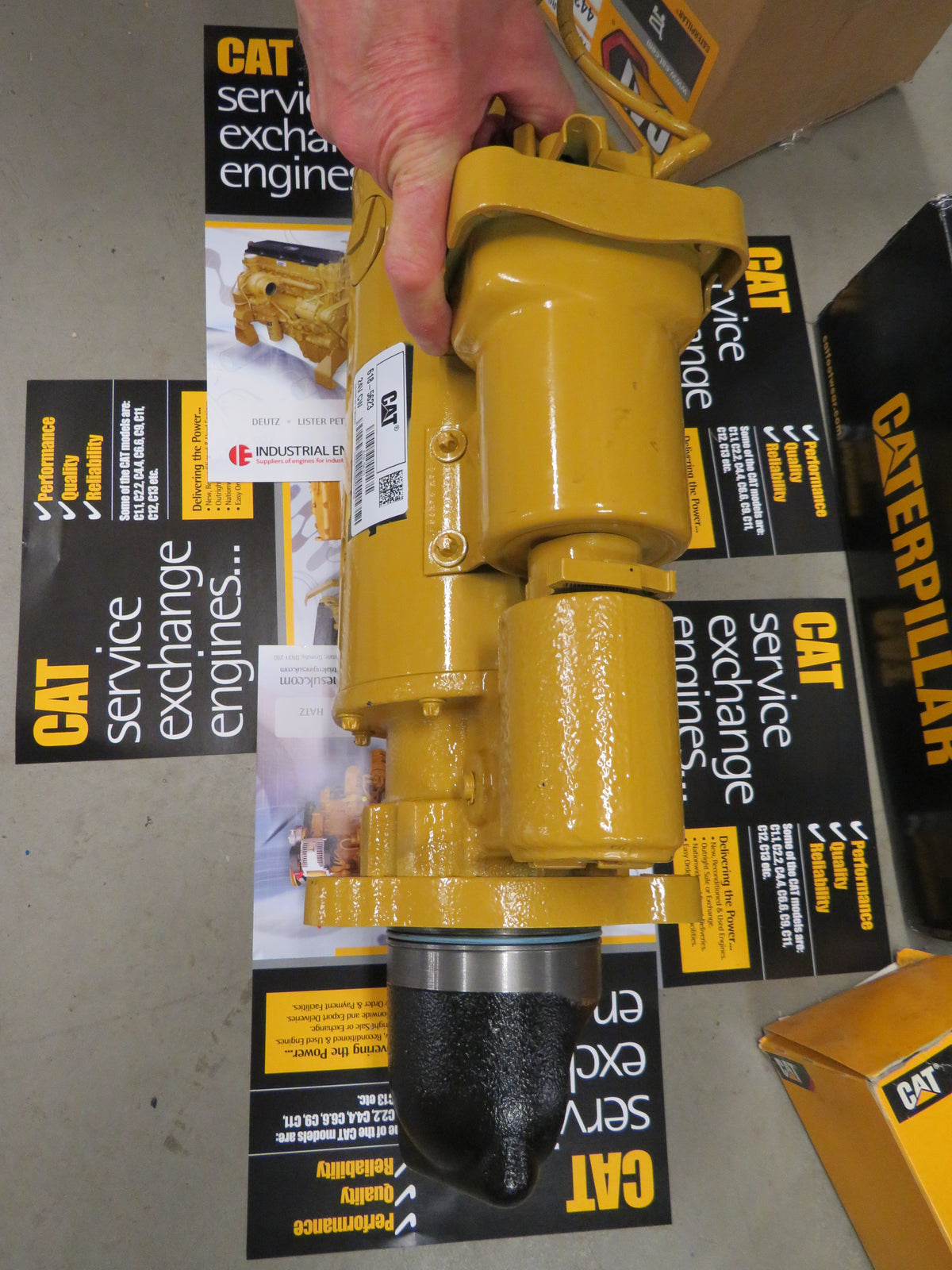 Cat 618-5623 24v CW starter motor  genuine Caterpillar
