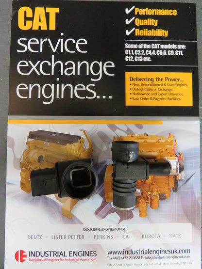 Cat Caterpillar 376-1398 Crankcase Breather Heated Sensor Connection