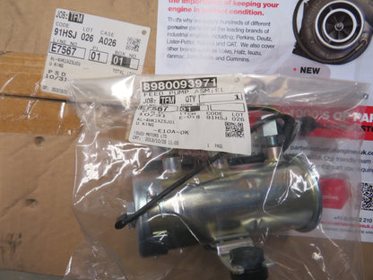 Isuzu u-shin 24v fuel lift pump 8980093971 B6950