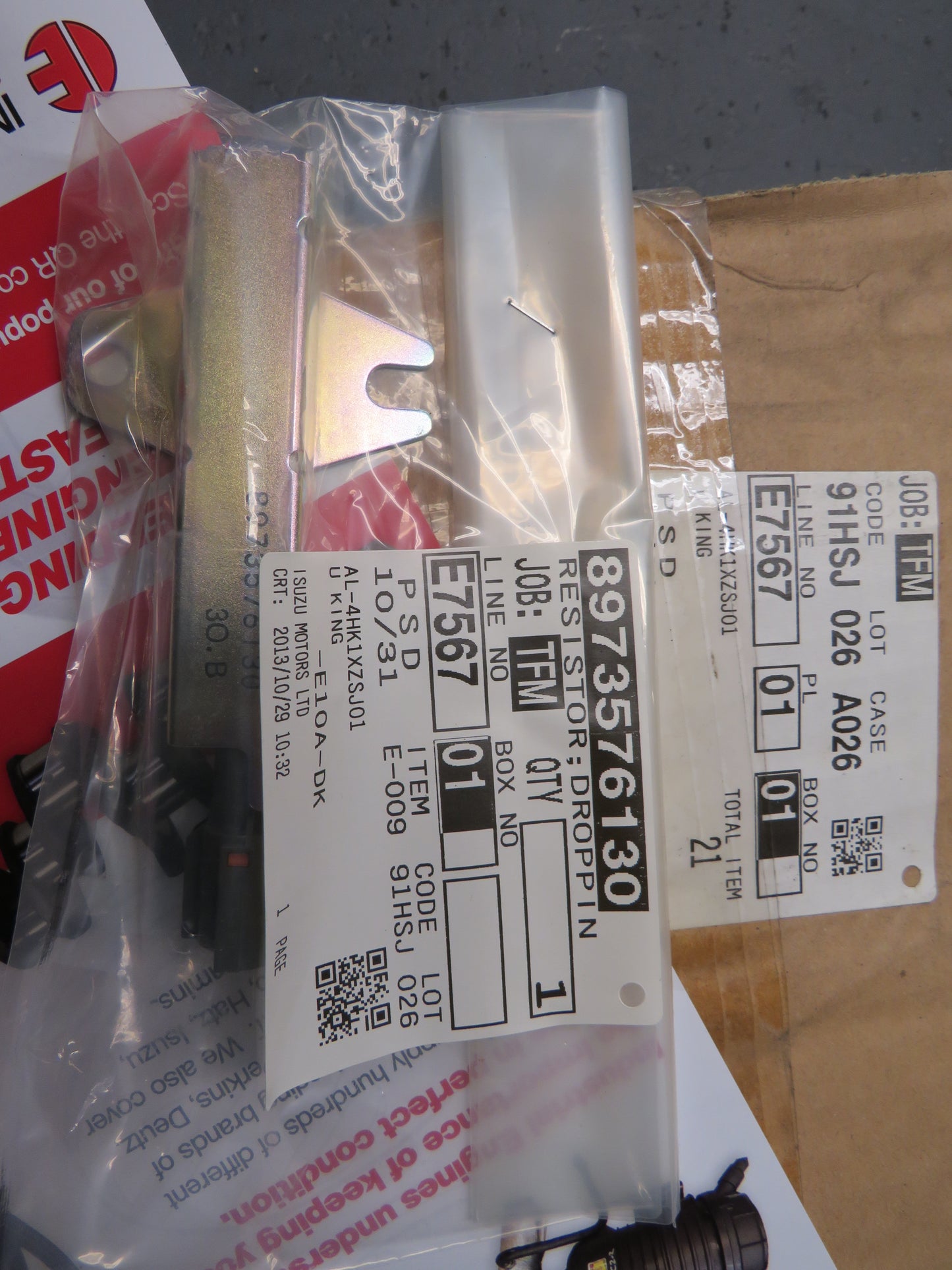 Isuzu Resistor Droppin 89733579130