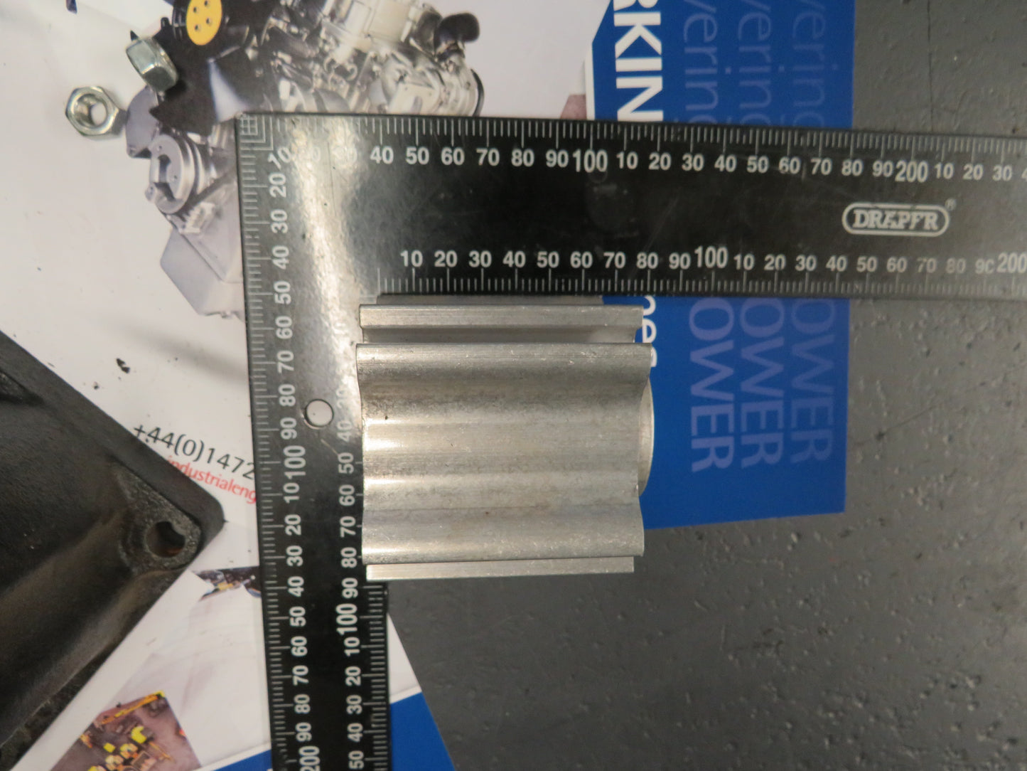 Perkins NL 1104 fan tower/pillar mount with pulley & fan extension