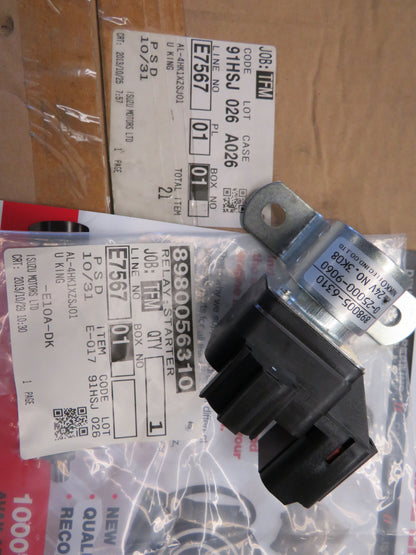 Isuzu 8980056310 24v starter relay