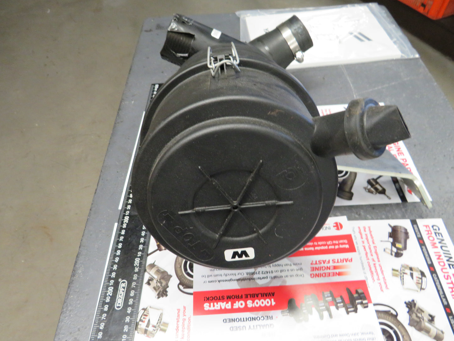 Yanmar 3TNV88 Air filter assembly complete with air filters 129601-12590 Genuine