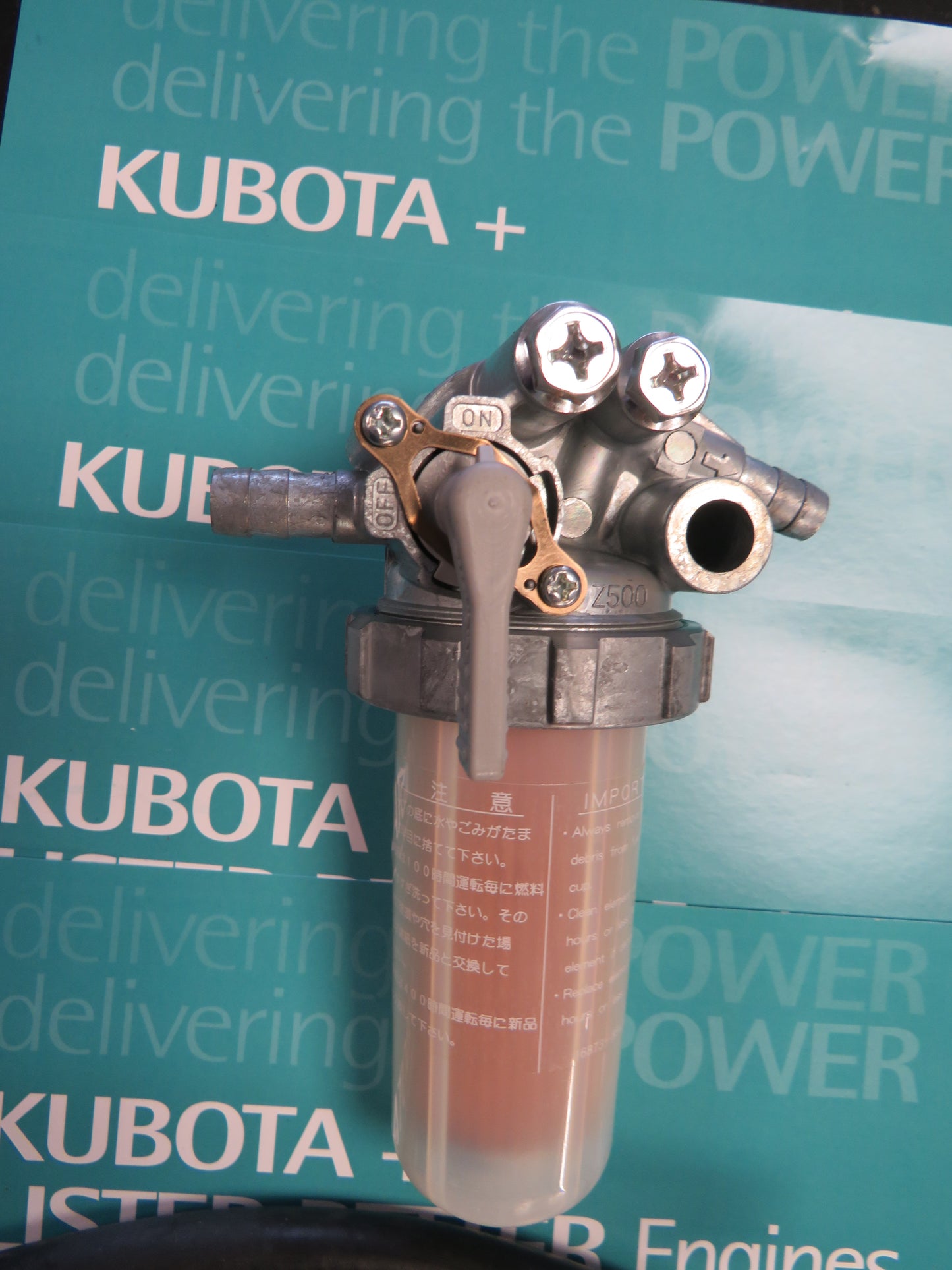 Kubota fuel filter separator 1G313-43010 & 15393-43017