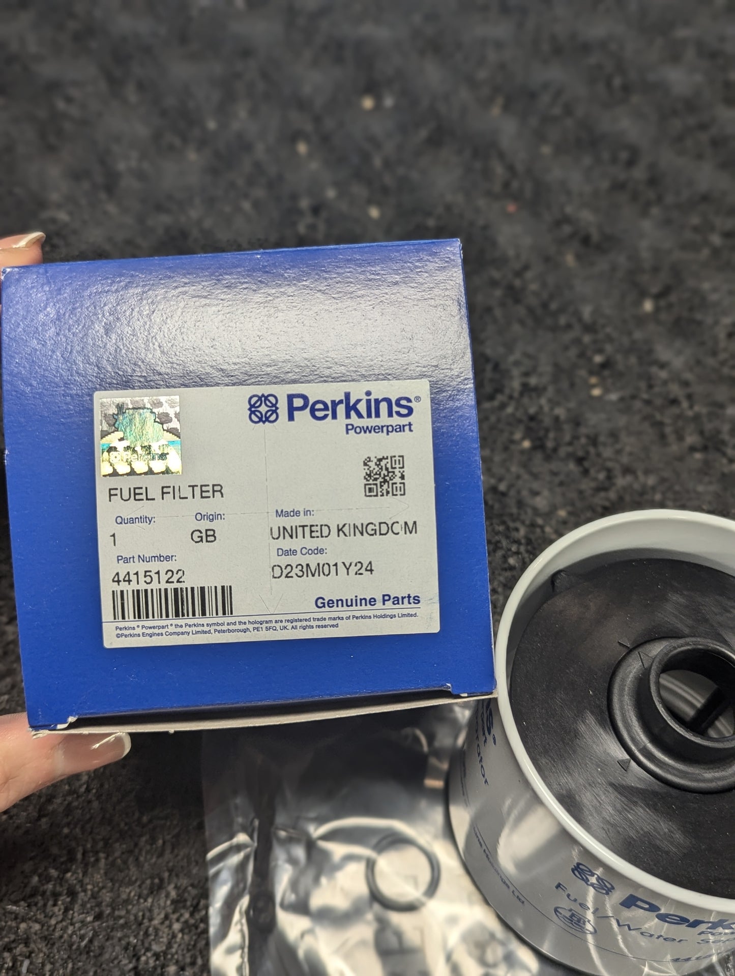 Perkins Fuel/Water Separator 4415122