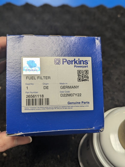 Perkins Fuel Filter 26561118