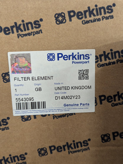 Perkins Air Filter 5543095