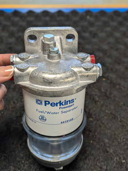 Perkins complete fuel filter assembly