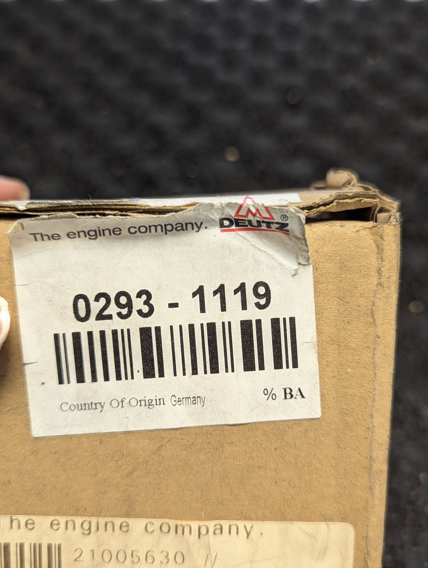 Deutz Oil Filter Element 0293-1119