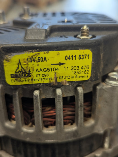 Deutz Alternator 04115371