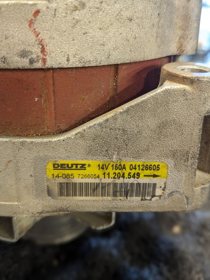 Deutz Alternator Generator 12-14V