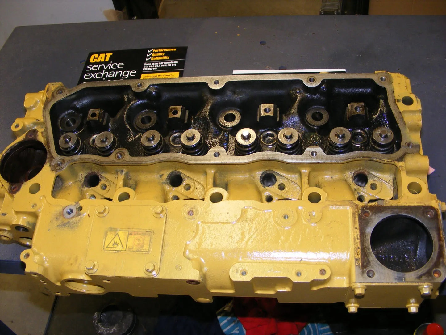 CAT C4.4 cylinder head