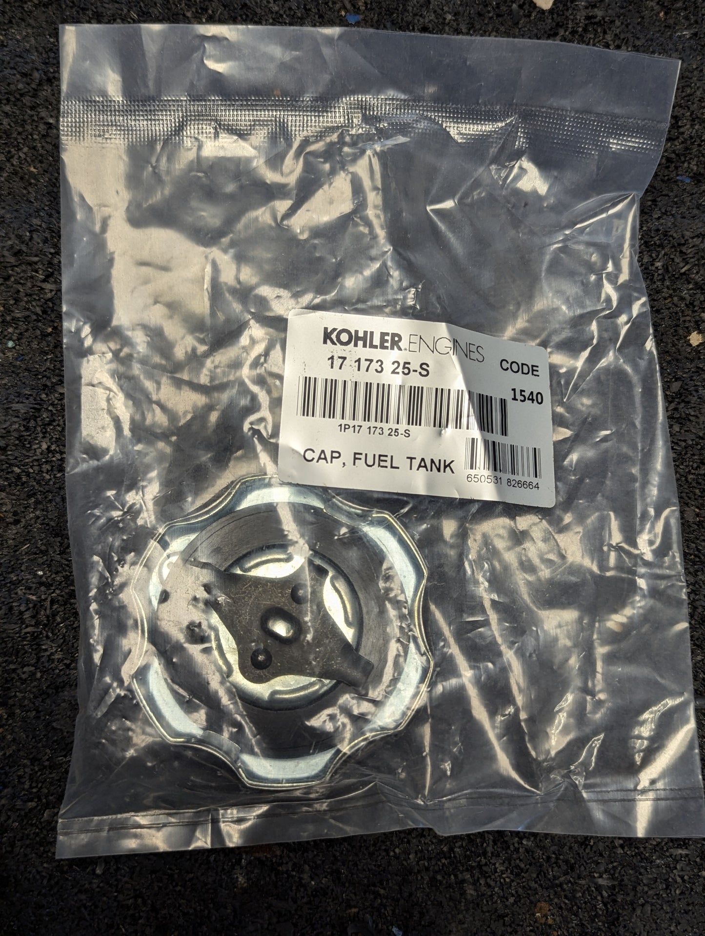 Kohler Fuel Tank Caps 1717325