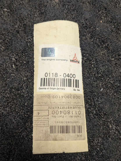 Deutz Glow Plug 0118-0400