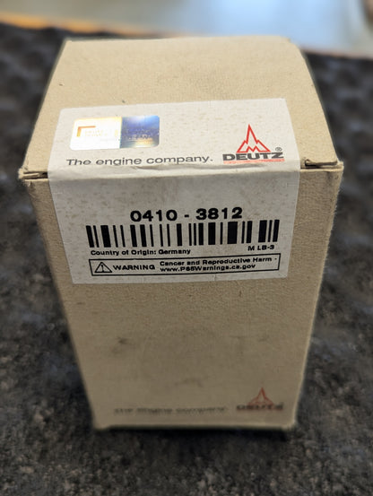 Deutz Stop Solenoid 12V 0410-3812