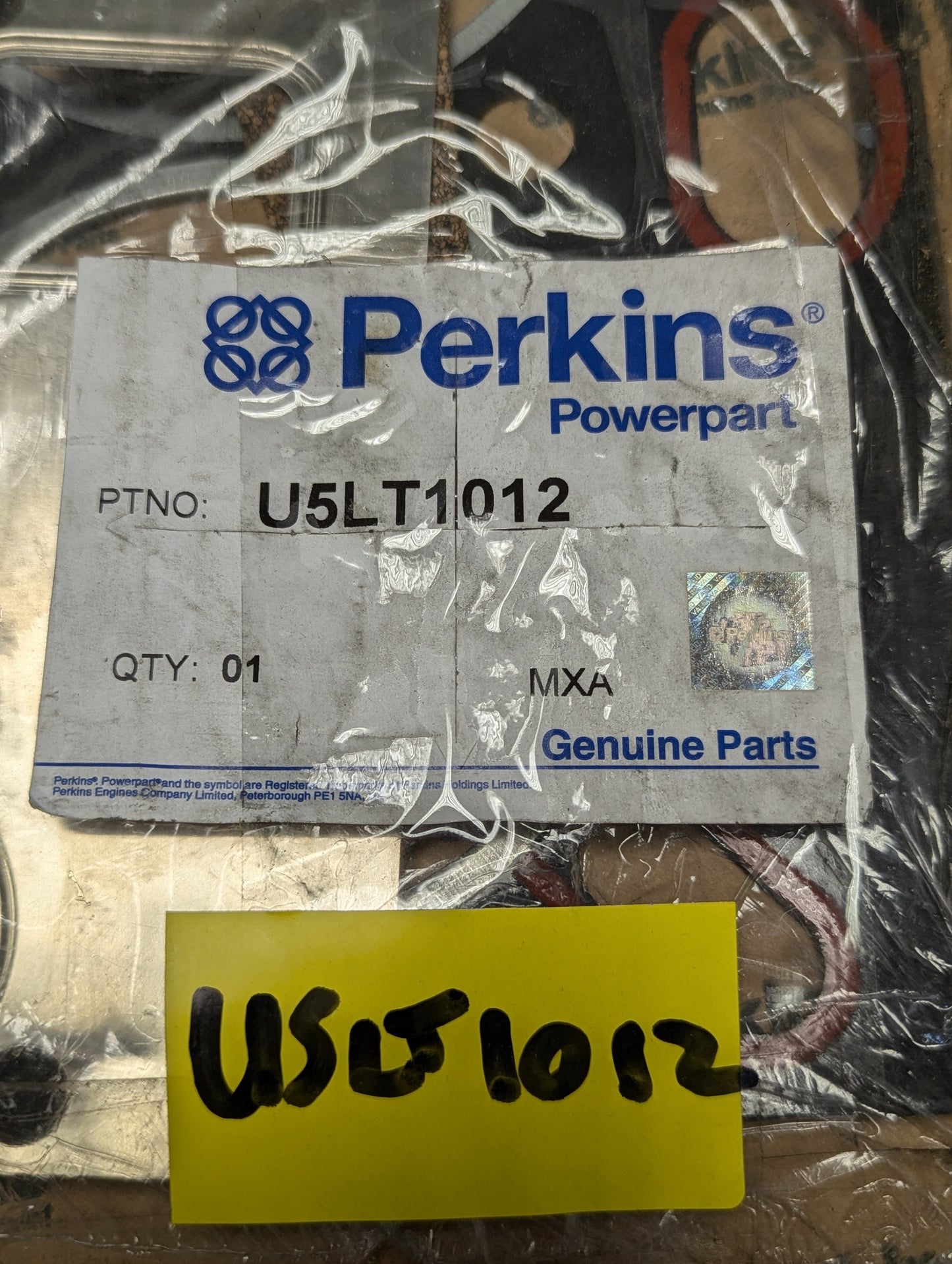 Perkins Gasket Kit U5LT1012