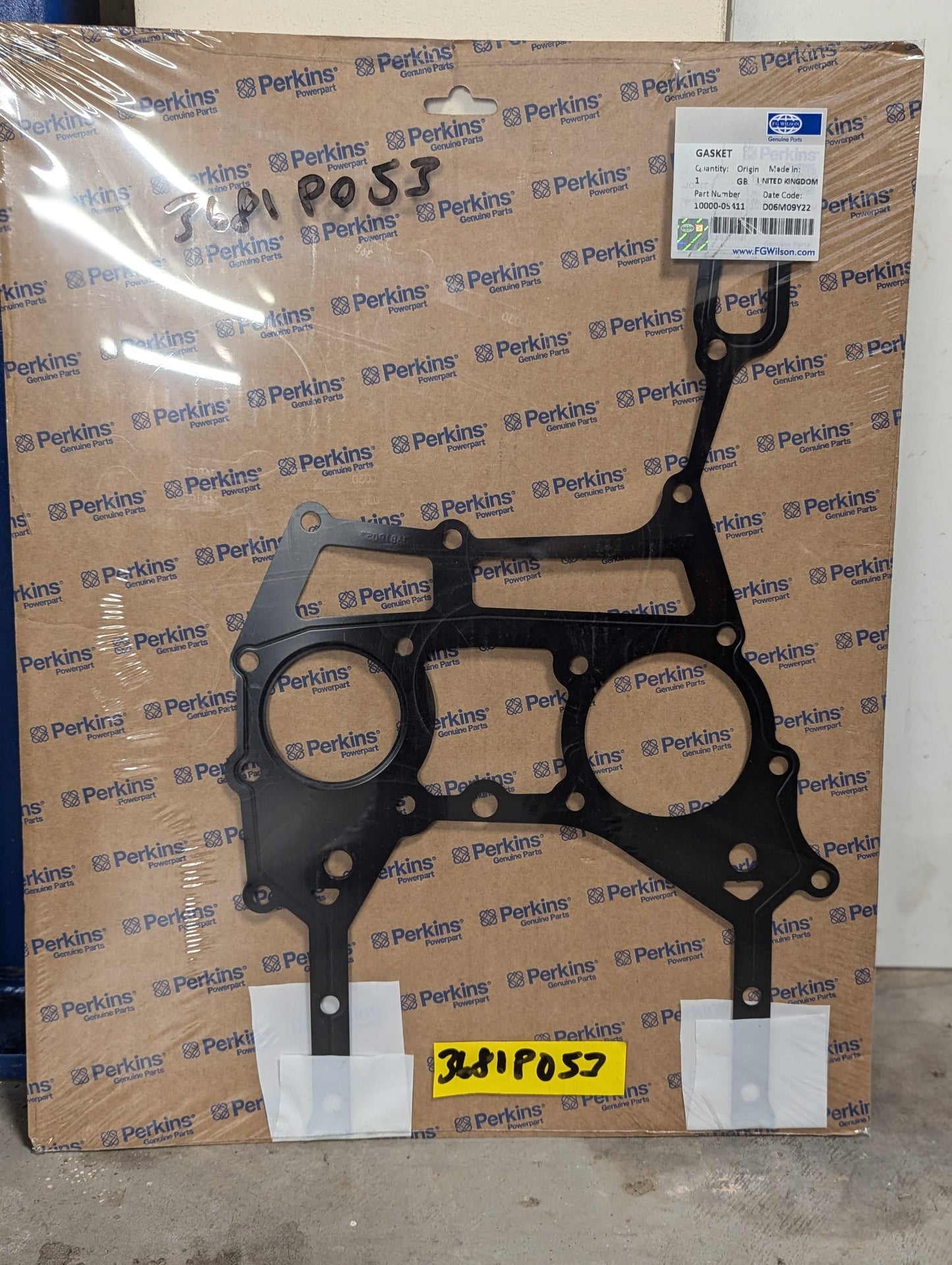 Perkins Timing Case Gasket 3681P053