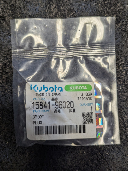 Kubota Plug 15841-96020