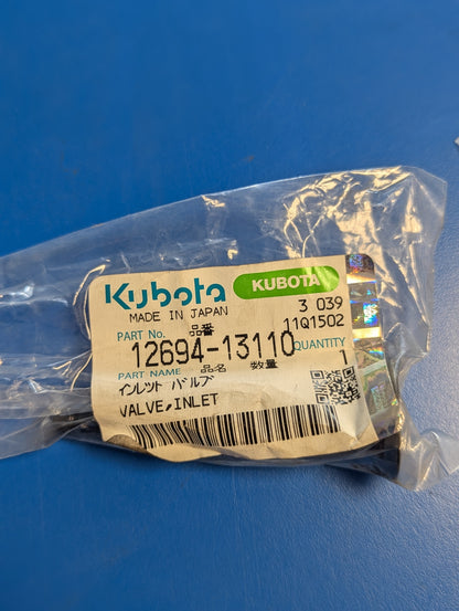 Kubota Inlet Valve 12694-13110