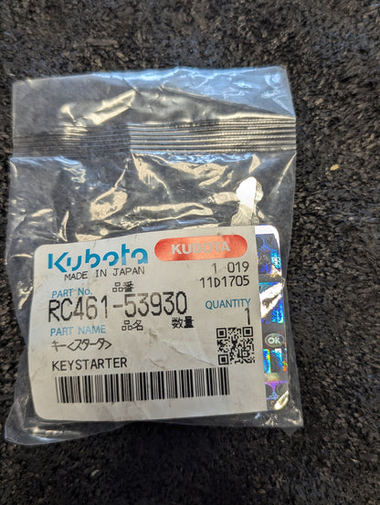 Kubota Starter Key RC461-53930