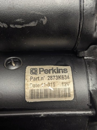 Perkins 12V Starter Motor 2873K634