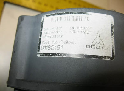 Deutz Alternator 0118-2151