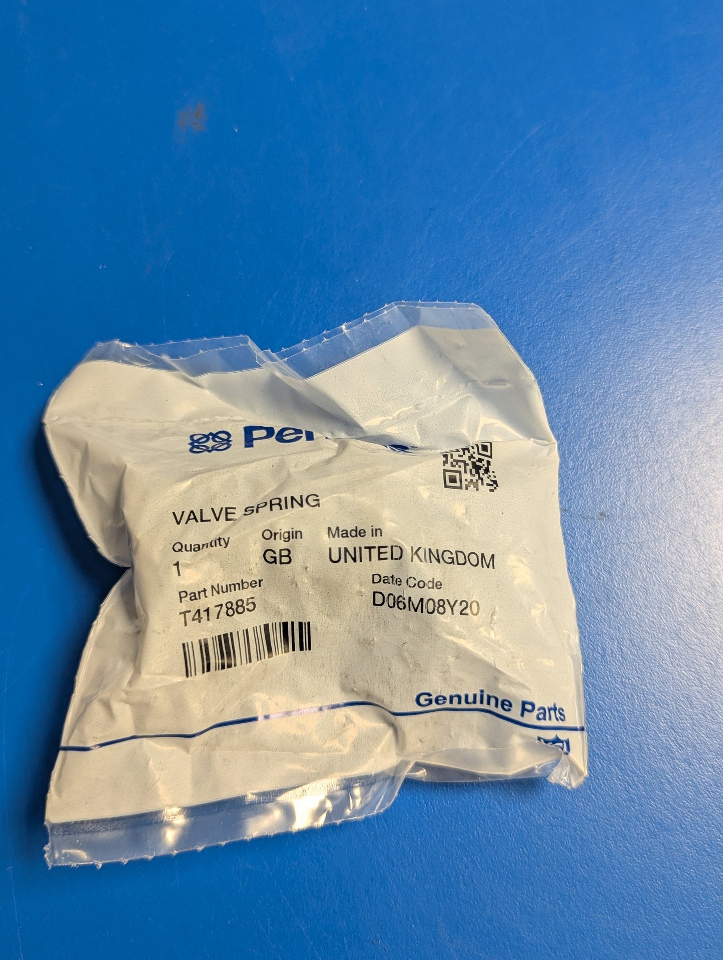 Perkins Inner Valve Spring T417885