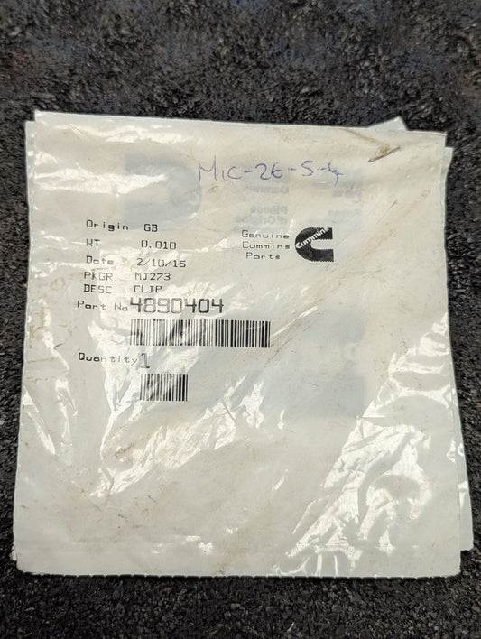 Cummins Wire Retaining Clip 4890404