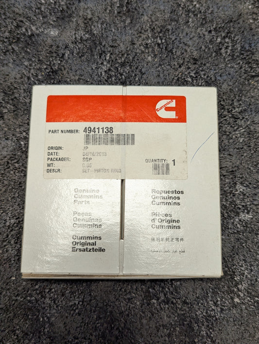 Cummins Piston Ring Set 4941138