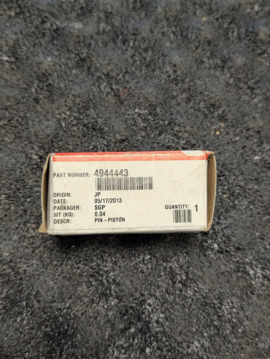 Cummins Piston Pin 4944443