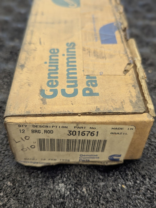Cummins Con Rod Bearing 3016761