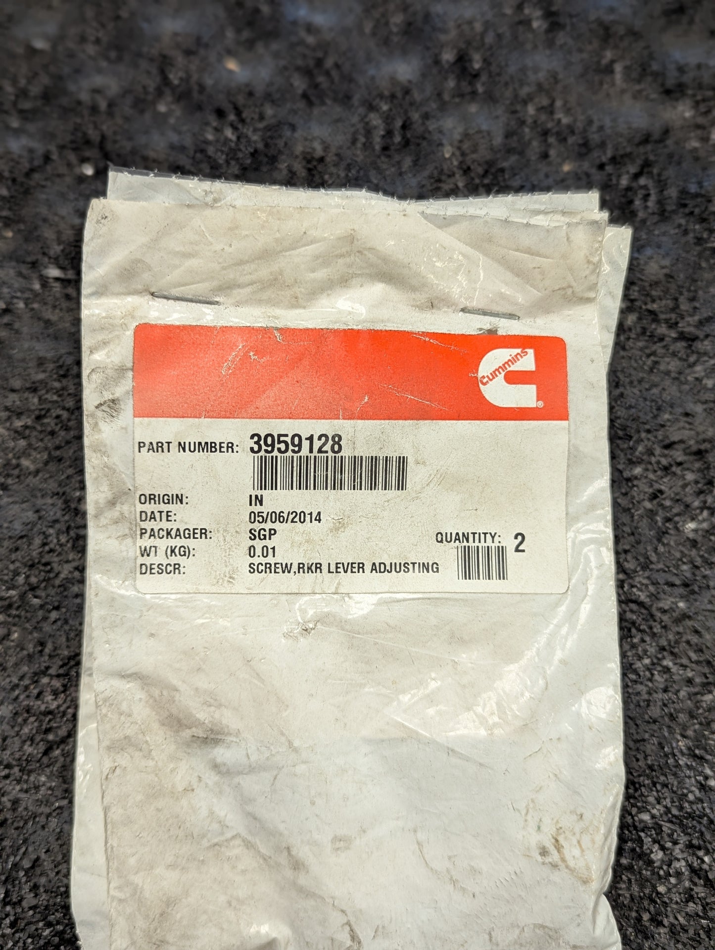 Cummins Rocker Lever Adj. Screw 3959128