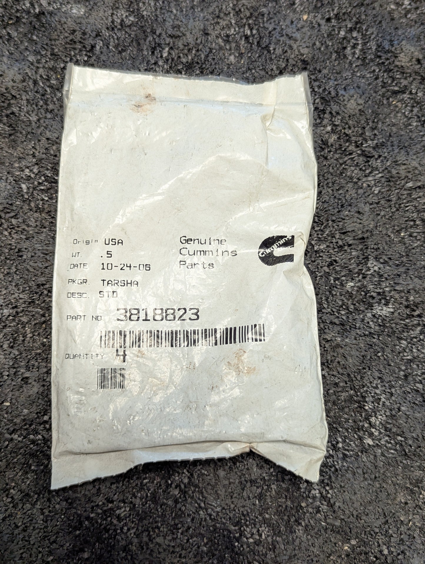 Cummins Double End Plain Stud 3818823