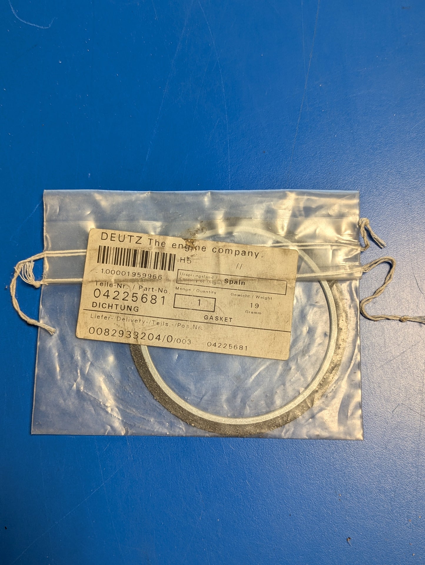 Deutz Sealing Ring 04225681