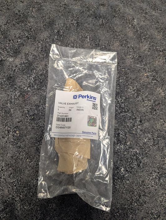 Perkins Exhaust Valve 31431881