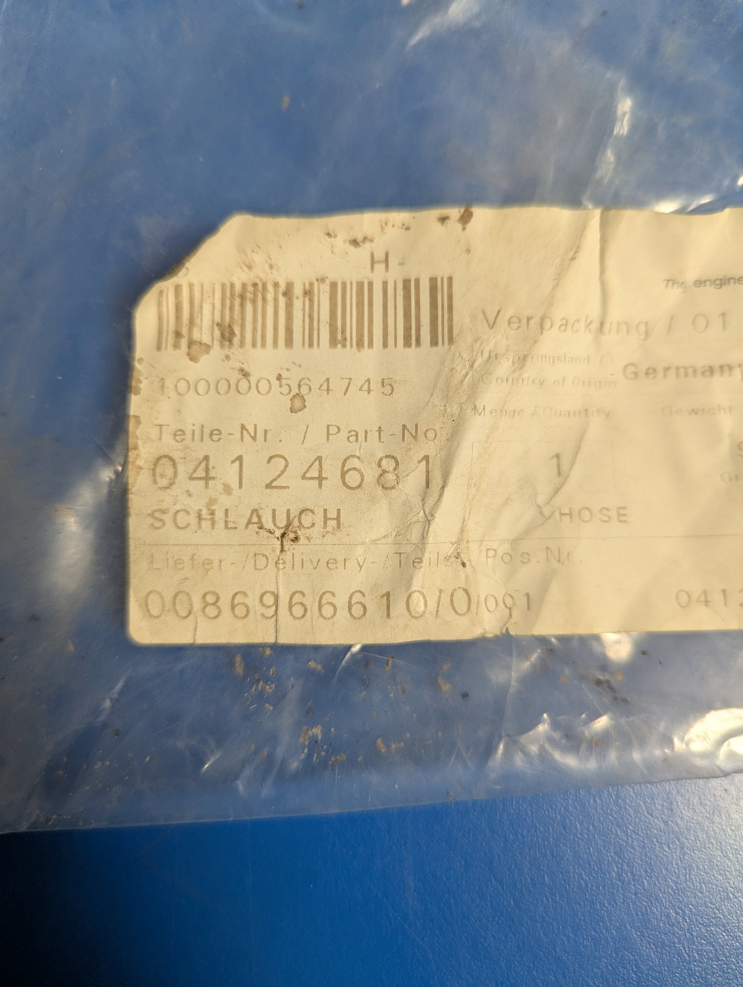 Deutz Hose 0412-4681