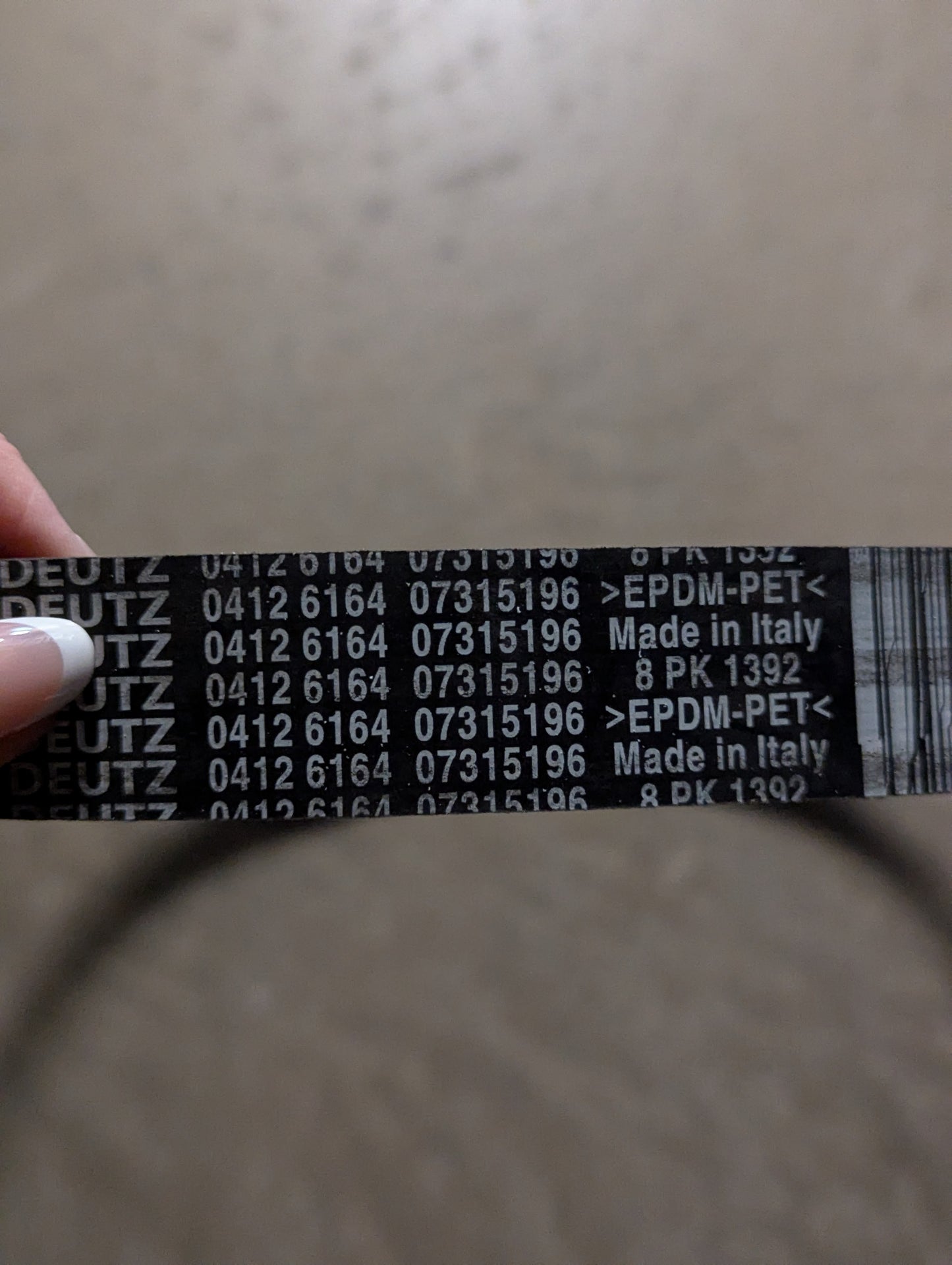 Deutz Belt 0412-6164
